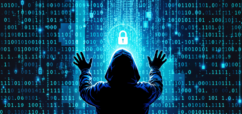 Image of a cyber defender attacking its own system